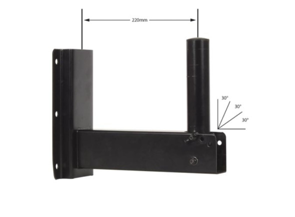 VSOUND Suporte p/ Coluna Parede 50KG VSOUND Suporte p/ Coluna Parede 50KG